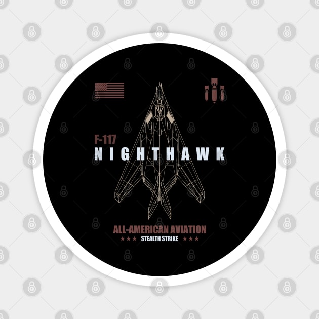 F-117 Nighthawk Magnet by TCP